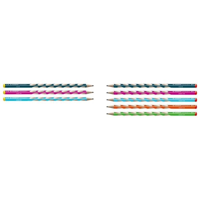 Matita Ergonomica triangolare - STABILO EASYgraph S per Mancini in Petrolio - Gradazione HB
