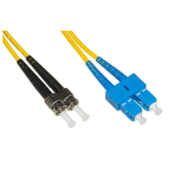 Link cavo fibra ottica sc a st singlemode duplex upc mt.10