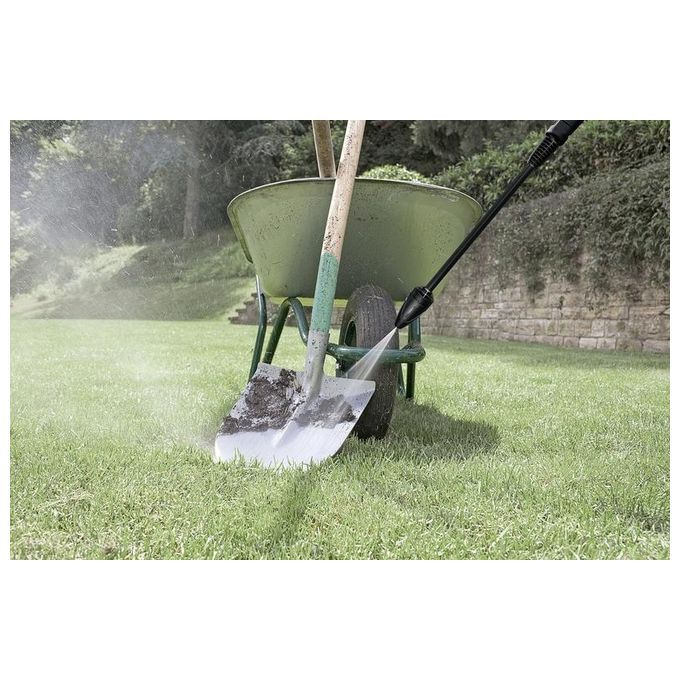 Idropulitrice Kärcher K 3 da 120 Bar, 2 Lance: 1 Ugello MangiaSporco + 1 Vario Power, Serbatoio detergente e erogazione dalla lancia + Tubo alta pressione 6m