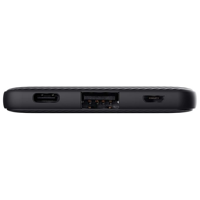 Trust 24679 Primo Powerbank 5000 mAh USB-C USB-A Ricarica Rapida 15 W colore Nero