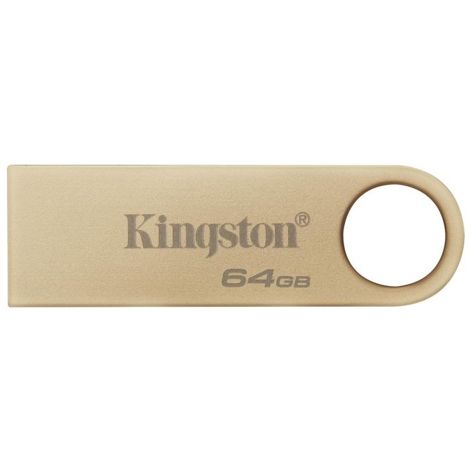 Kingston Technology DataTraveler 64Gb 220MB-s Drive USB 3.2 Gen 1 in Metallo SE9 G3