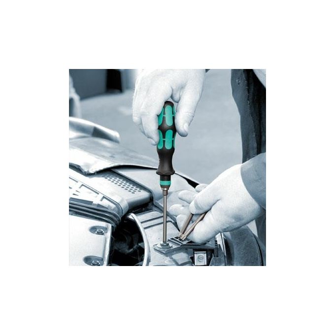 Wera Set di Cacciaviti Kraftform Compact 10 Pezzi Nero