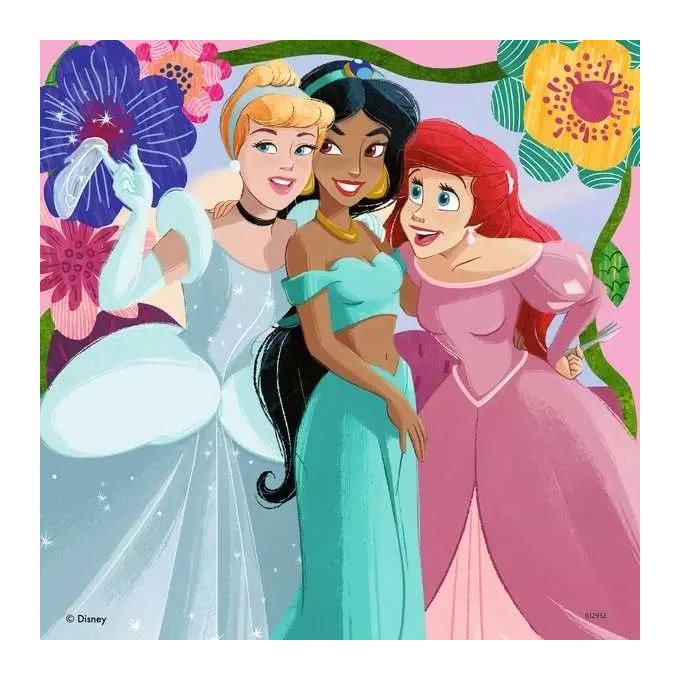 Ravensburger Puzzle Disney Princess Assortito 3x49 Pezzi