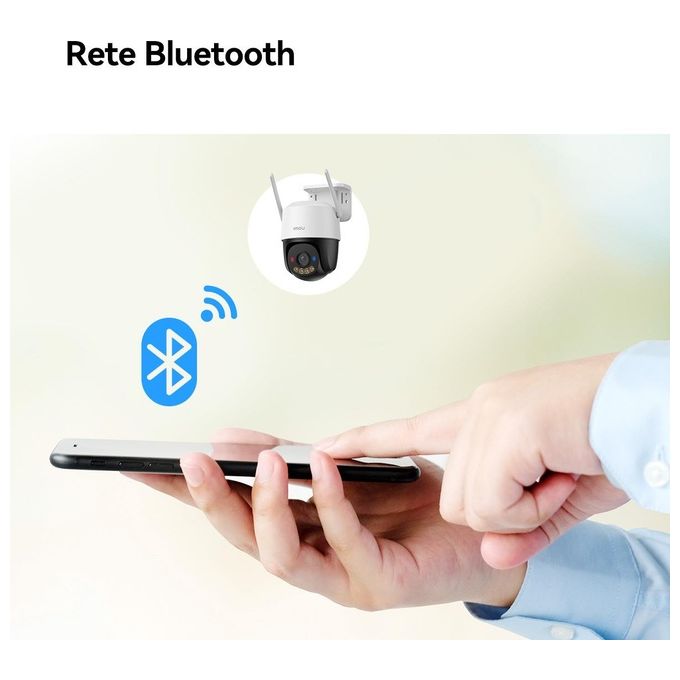 Imou Telecamera Cruiser SC 4G 3K PTZ IP-Wi-Fi Full-color 5MP RedeBlue light