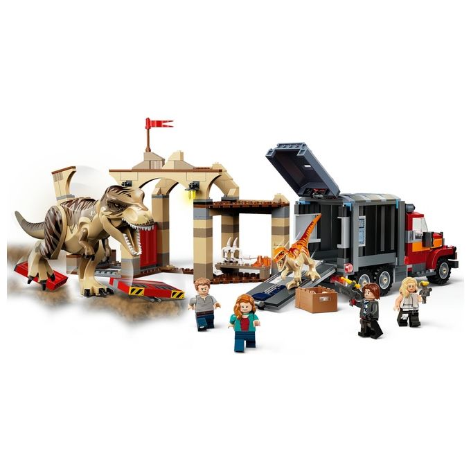 LEGO Jurassic World la Fuga del T.Rex e dell'Atrociraptor
