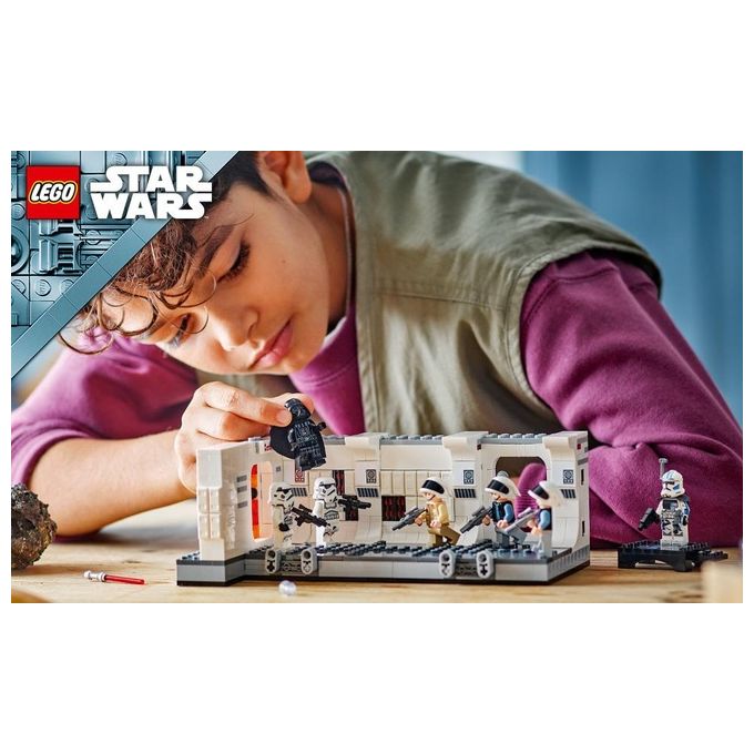 LEGO Star Wars 75387 Imbarco sulla Tantive IV, Giochi Bambini 8+, Scena nell'Astronave Giocattolo da Costruire con Minifigure