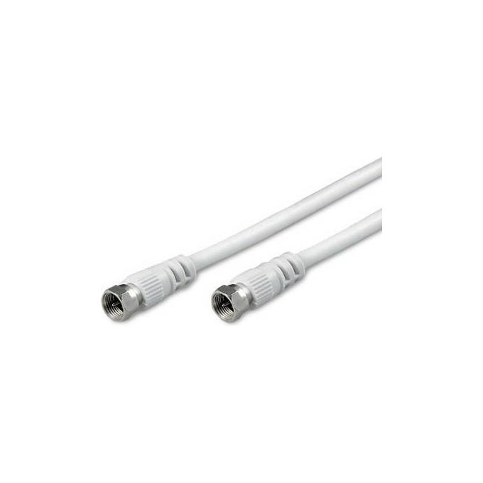 Nuova Video Suono 19-03 Matassa 10mt Cavo Satellite e 2 Spine ''F