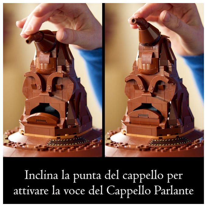 Lego, Il Cappello Parlante di Hogwarts, Set Costruzioni, 561 Pezzi, Harry Potter