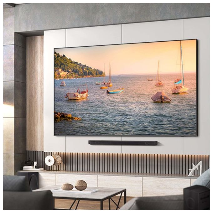 Samsung Tv Qled 4K QE98Q80CATXZT 98 pollici Smart Tv Processore Neural Quantum 4K Motion Xcelerator