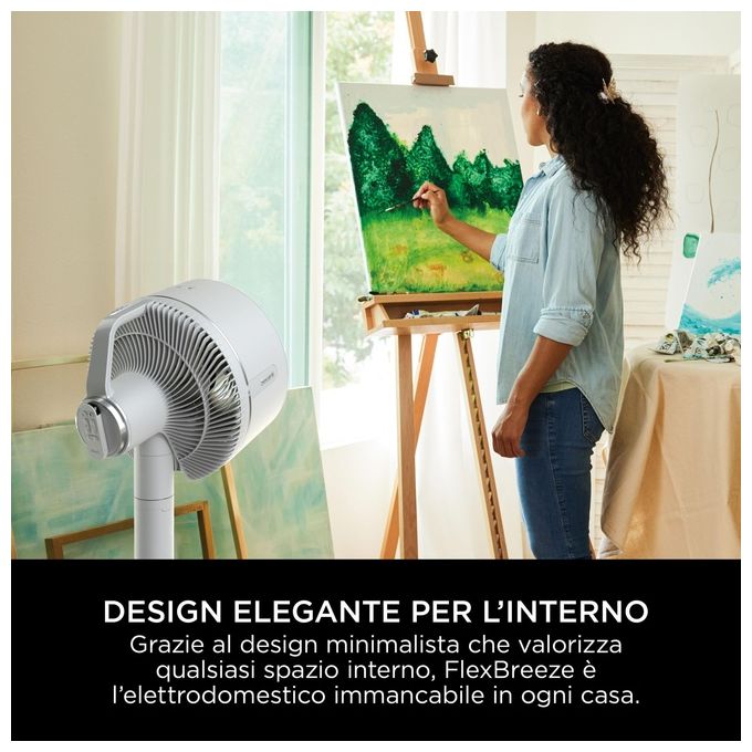 Shark FA220EU FlexBreeze Ventilatore ad Alta Velocita'