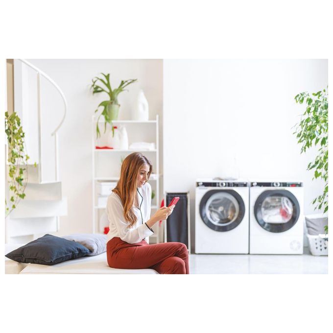 Hoover HWP49AMBC7-1-S Lavatrice caricamento frontale 9 Kg Classe A 1400 giri 53 cm Inverter Vapore