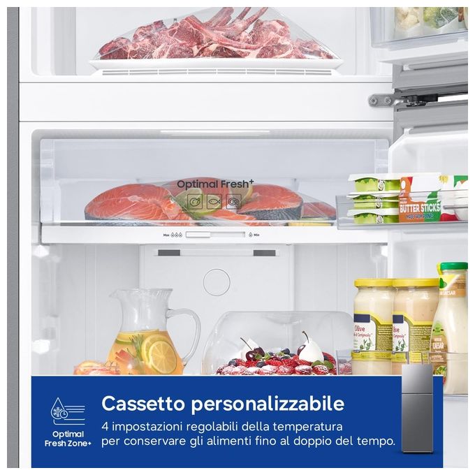 Samsung RT31CG5624S9 Frigorifero Doppia Porta EcoFlex AI 305 Litri Classe Energetica E