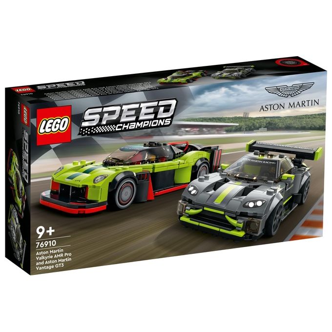 LEGO Speed Champion Aston Martin Valkyrie AMR Pro e Aston Martin Vanta