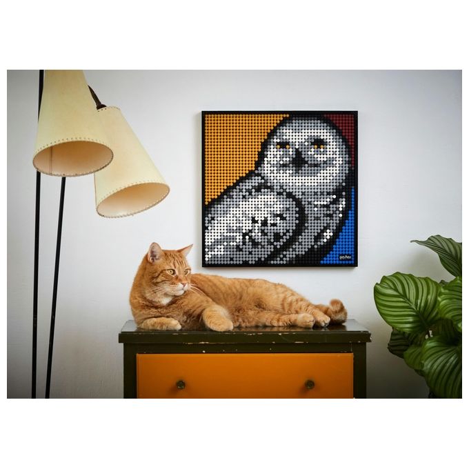 LEGO Art Harry Potter Hogwarts Crests