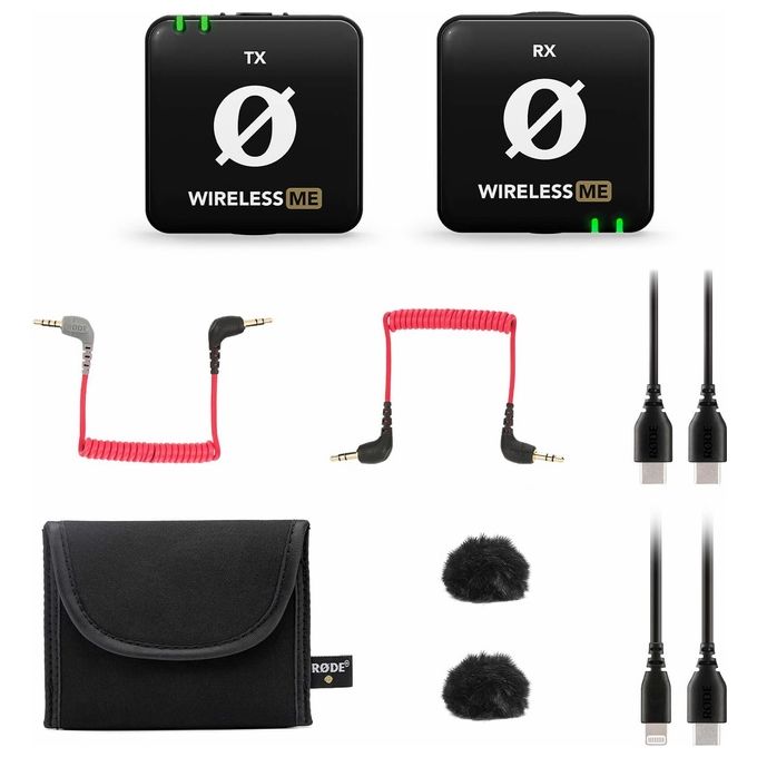 Rode Wireless ME Sistema di Microfono Wireless Ultra-Compatto