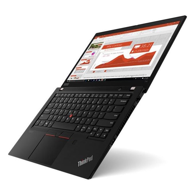 Lenovo ThinkPad T14 Notebook, Processore Intel Core i5-10210U, Ram 8Gb, Hd 512Gb SSD, Display 14'', Windows 10 Pro