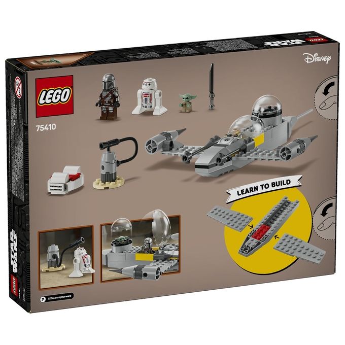 LEGO Set Starfighter N-1 di Mando e Grogu 75410 Star Wars Edizione Costruzioni Collezionabile