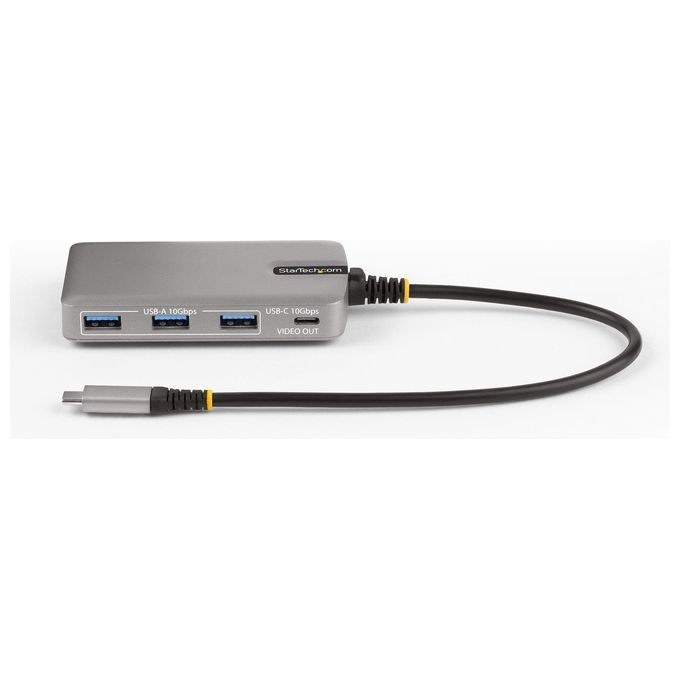 StarTech.com Networking Hub Usb-C a 4 Porte Usb-a-c 3x Usb-a-1x Usb-c 100W Pd 10Gb