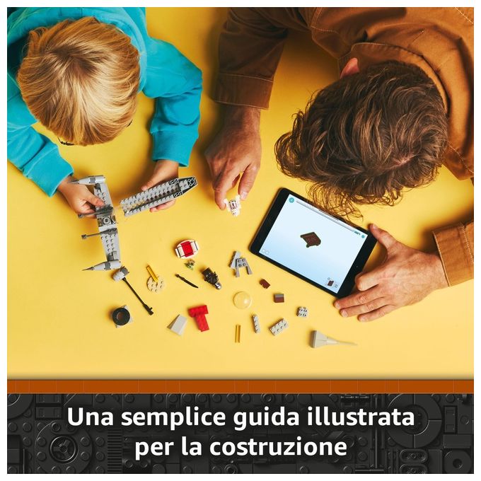 LEGO Set Starfighter N-1 di Mando e Grogu 75410 Star Wars Edizione Costruzioni Collezionabile