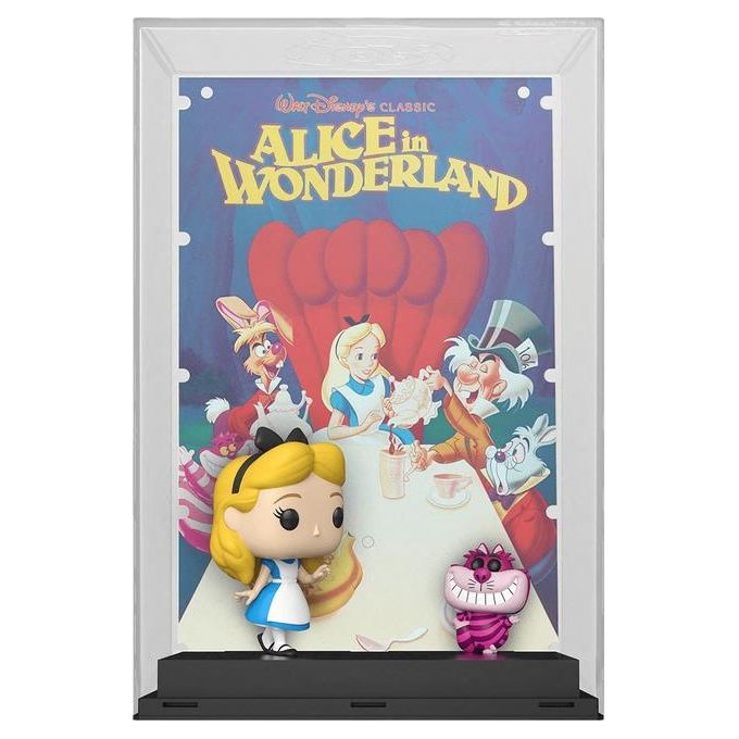 Funko Pop! Personaggio Collezione Funko pop Disney 100th Movie Poster Alice w-Stregatto 11