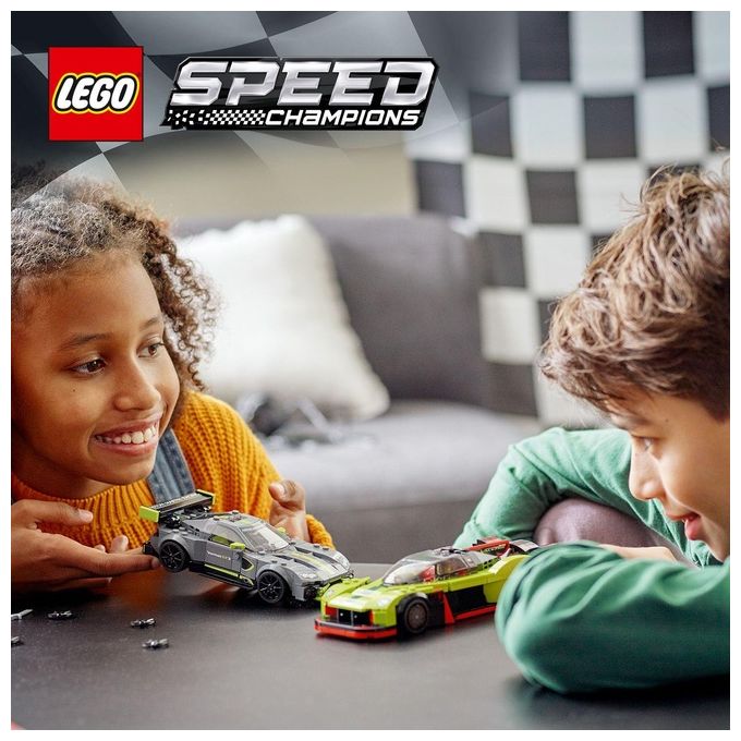 LEGO Speed Champion Aston Martin Valkyrie AMR Pro e Aston Martin Vanta