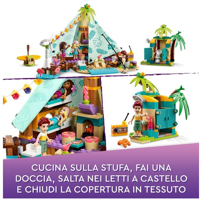 LEGO Friends Glamping sulla Spiaggia