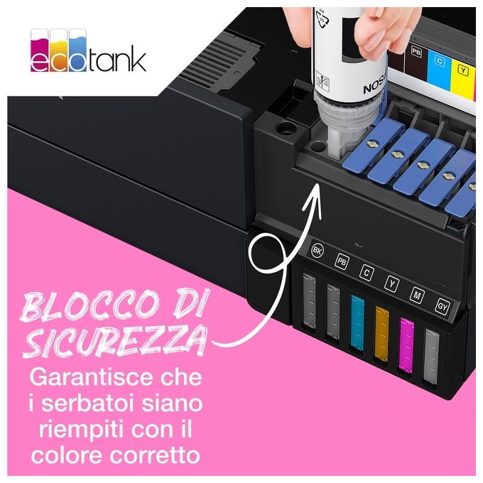 Epson 114 Ecotank Yellow Ink Bottle Cartuccia d'Inchiostro