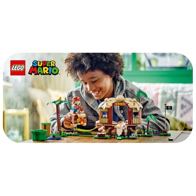 LEGO Super Mario 71424 Pack di Espansione Casa sull'Albero di Donkey Kong, Giochi per Bambini e Bambine 8+ con 2 Personaggi