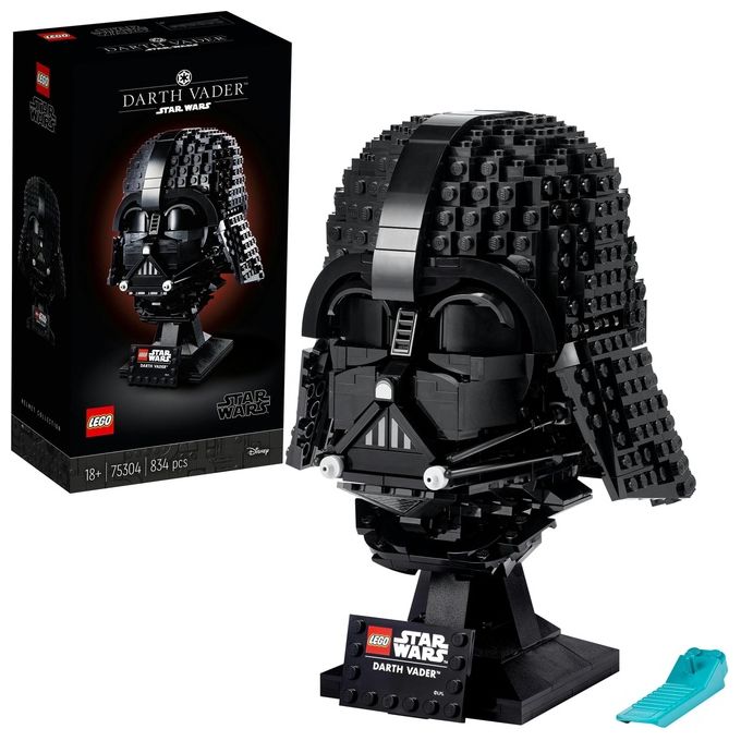 Lego, Casco Darth Vader Star Wars, Set costruzioni 75304