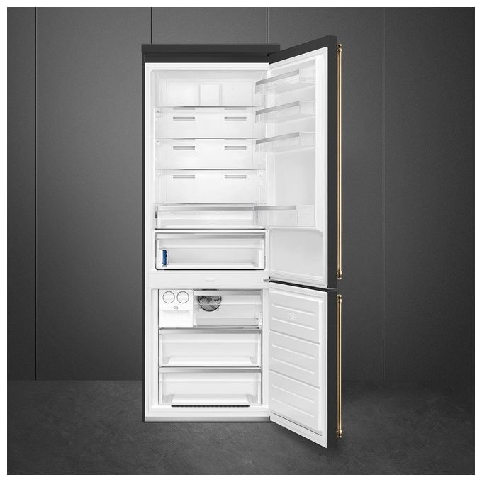 Smeg FA8005RAO5 Estetica Coloniale Frigorifero Combinato Capacita' 481 Litri Classe energetica E (A++) 195,5 cm Total No Frost Cerniera a Destra Antracite
