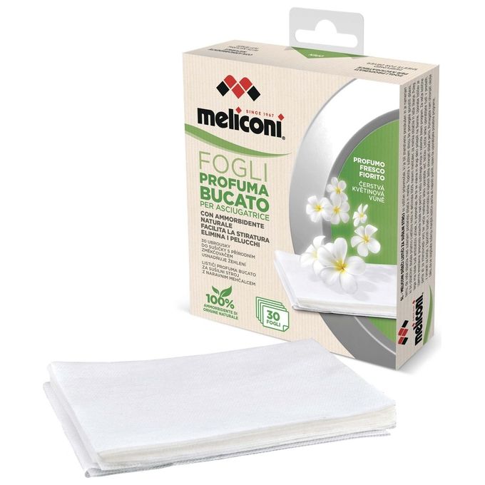 Meliconi Profuma Bucato Green Fogli con Ammorbidente Naturale