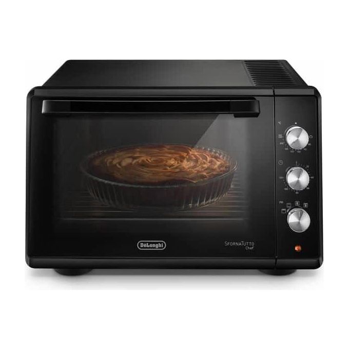 DeLonghi Sfornatutto Chef EO34302 Forno Elettrico 34 Litri 2000W Nero