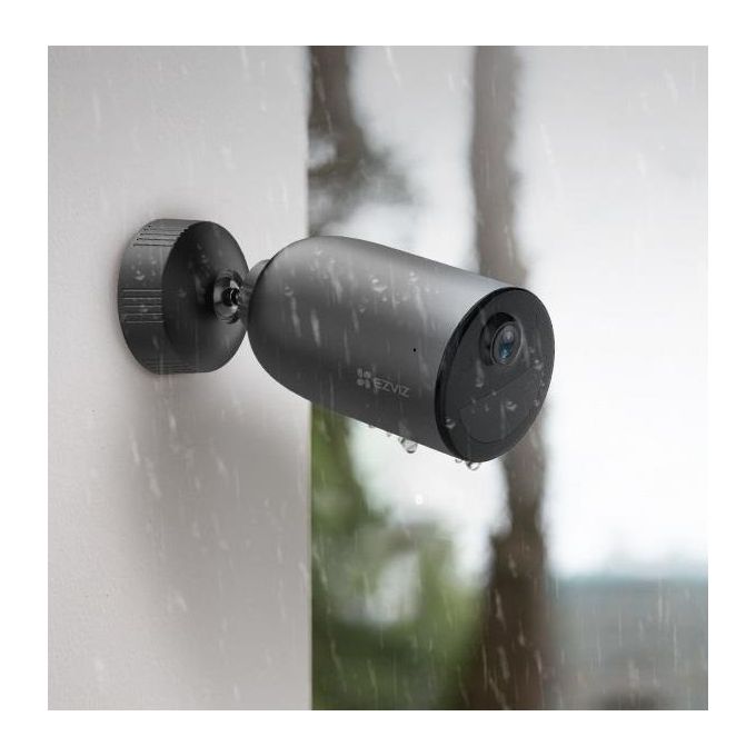 Ezviz EB3  2K  Videocamera autonoma alimentata a batteria per Domotica Telecamera di Sorveglianza a Batteria