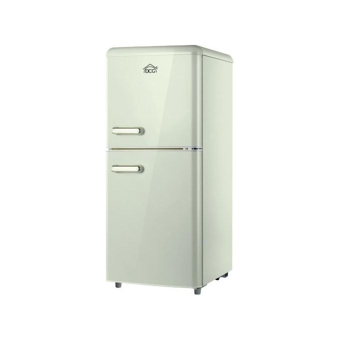 Dcg Eltronic MF110CCDP Mini Frigorifero Retro' 100 Litri Panna
