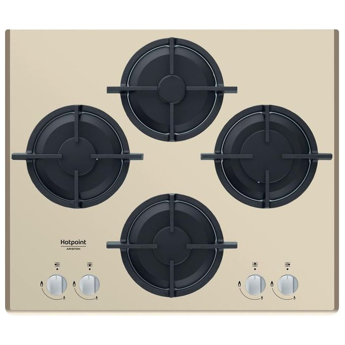 Hotpoint HAGD 61S-CH Piano Cottura a Gas 4 Zone 60cm  Champagne