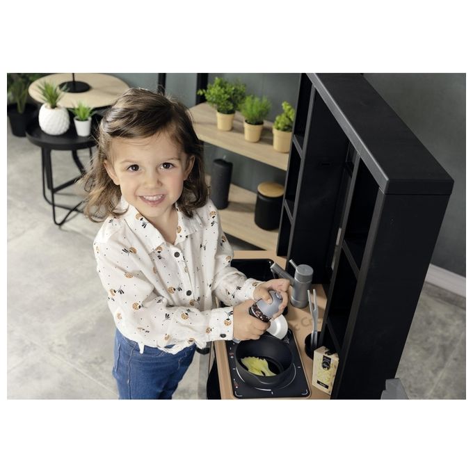 Smoby Cucina Loft Giocattolo Stile Industriale 50 cm +3 Anni 7600312600