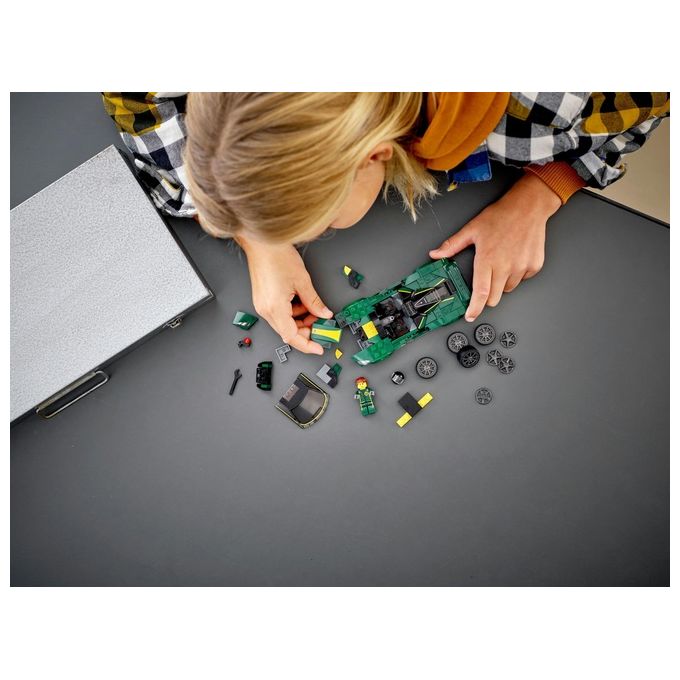 LEGO Speed Champions 76907 Lotus Evija, Macchina Giocattolo Da Corsa, Modello Replica Auto Sportiva, Set da Collezione