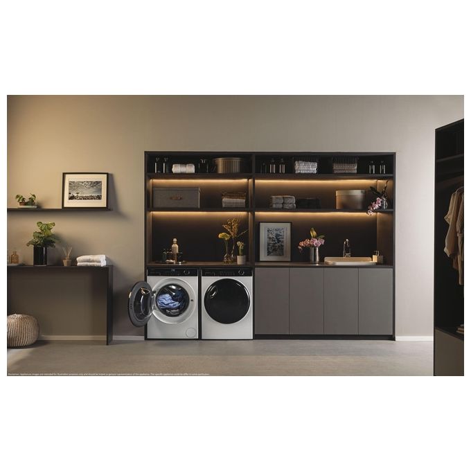 Haier HW90-B14959U1 I-Pro Series 5 Lavatrice Carica Frontale 9 Kg 1400 rpm Classe A Direct Motion Wi-Fi Vapore ABT (85x60x57 cm) colore Bianco