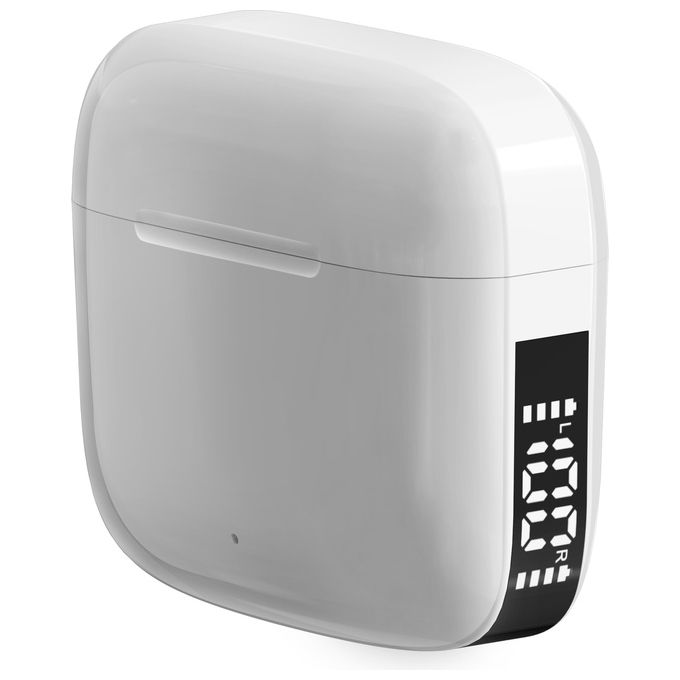 Denver TWE-61 Auricolari Wireless Bianco