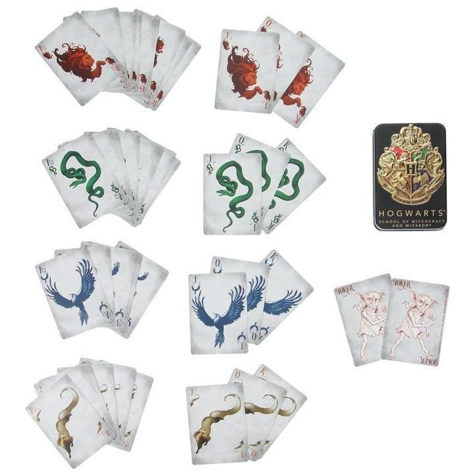 Paladone Carte da Poker Harry Potter Hogwarts