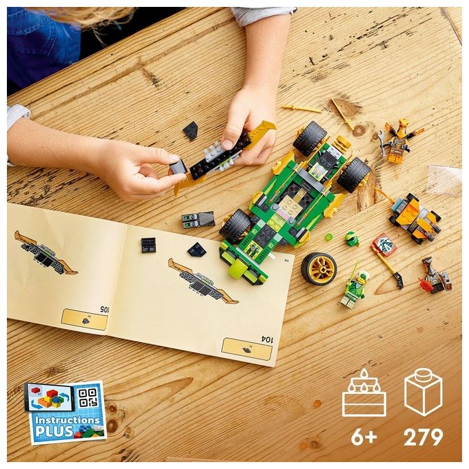 LEGO Ninjago Auto da Corsa di Lloyd Evolution