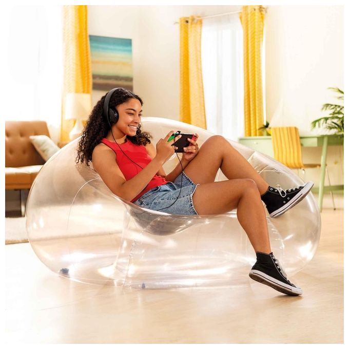 Intex  Poltrona Trasparente Cm 137X127X74 I.4