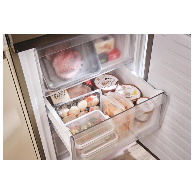 Candy CNCQ2T620EX Frigorifero Combinato 409 Litri Classe energetica E Raffreddamento No Frost colore Inox