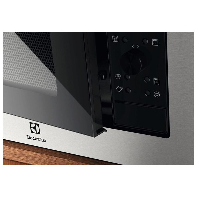 Electrolux MO326GXE Microonde con grill Ventilazione tangenziale di raffreddamento Capacita'25 Litri Potenza 900W Digitale Acciaio Inossidabile