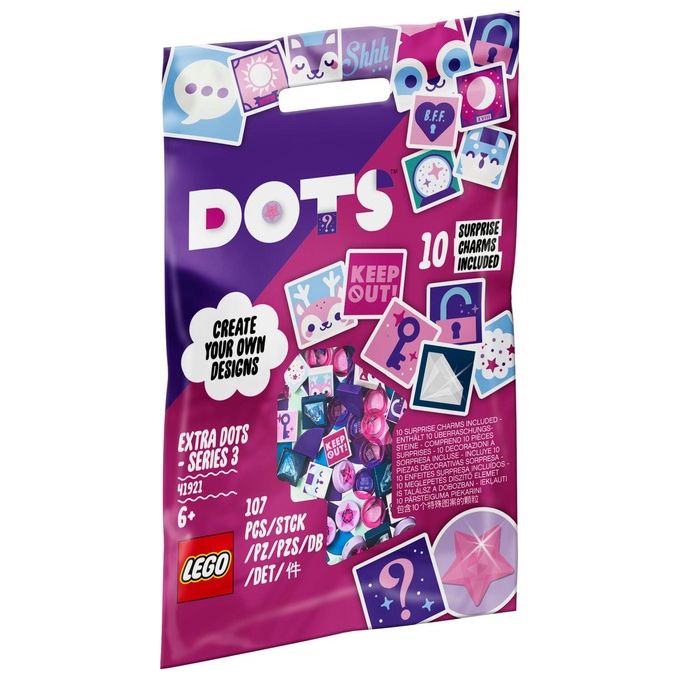 LEGO Dots Extra Set di Elementi Decorativi DIY Serie 3