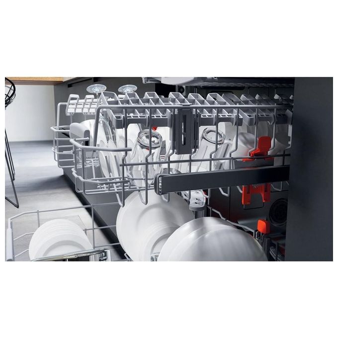 Hotpoint HIS 7030 WEL Lavastoviglie da Incasso a Scomparsa Totale 14 Coperti Classe energetica D 7 programmi Terzo cesto 59.8 cm inox