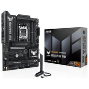 ASUS TUF Gaming B850-Plus WiFi Scheda Madre AMD ATX 1421 Fasi Alimentazione Slot DDR5 PCIe 5.0 Ready 3 slot M.2 WiFi 7 Ethernet Realtek 25 GB USB-C da 20 Gbps BIOS Flashback e Aura Sync