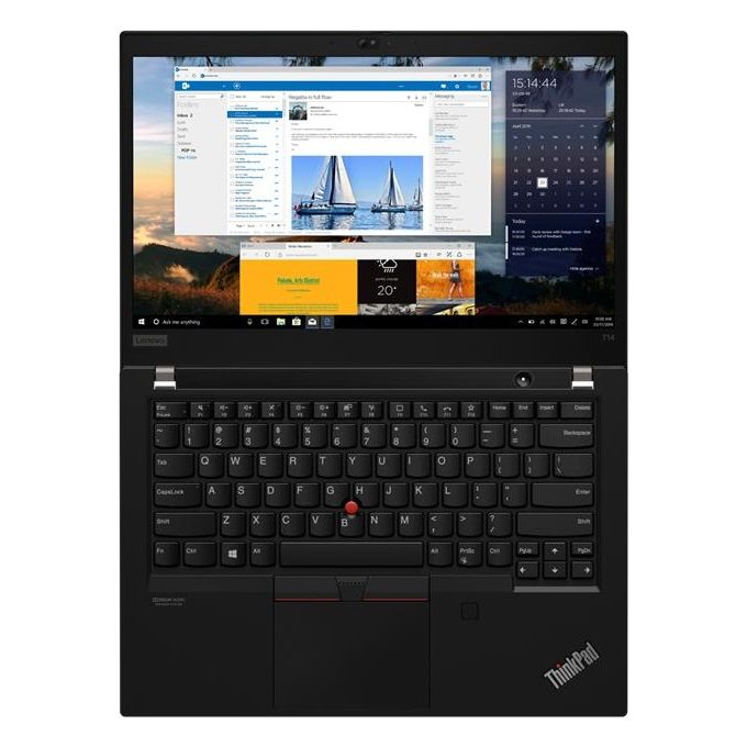 Lenovo ThinkPad T14 Notebook, Processore Intel Core i5-10210U, Ram 8Gb, Hd 512Gb SSD, Display 14'', Windows 10 Pro