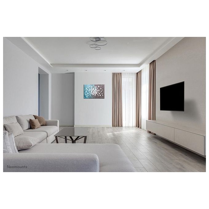 Neomounts by Newstar WL40S-840BL12 Supporto a Parete Full Motion per Schermi 32-55'' VESA 100x100-200x200 Inclinabile e Girevole con Gestione Cavi colore Nero