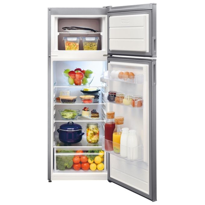 Candy CDV1S514FS Frigorifero con congelatore a libera installazione Statico h 145 Classe F 213 litri inox